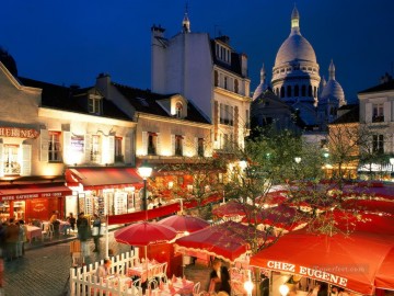 街並み Painting - フランスのパリへの旅行